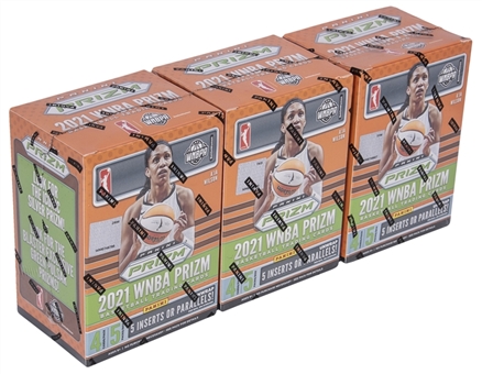 2021 Panini Prizm WNBA Sealed Box Lot Of (3)